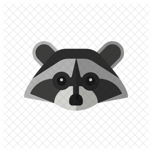 Raccoons Png Photo (indigo, black)