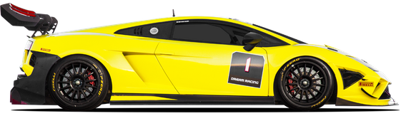 Race Car Png Clipart (yellow, black)