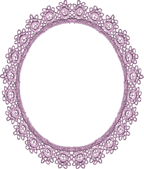 Lace Frame Png Hd (gray, black)