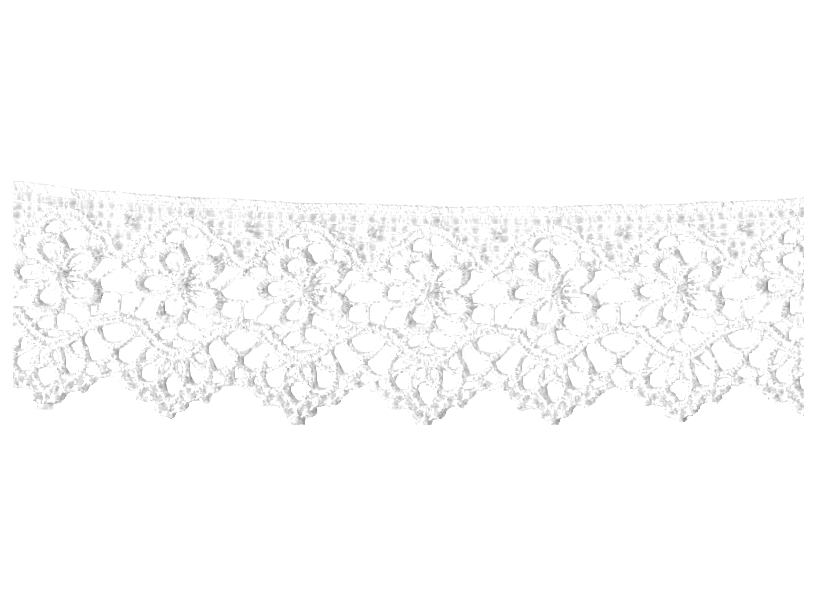 Lace Frame Png Photo (white, lavender, black)