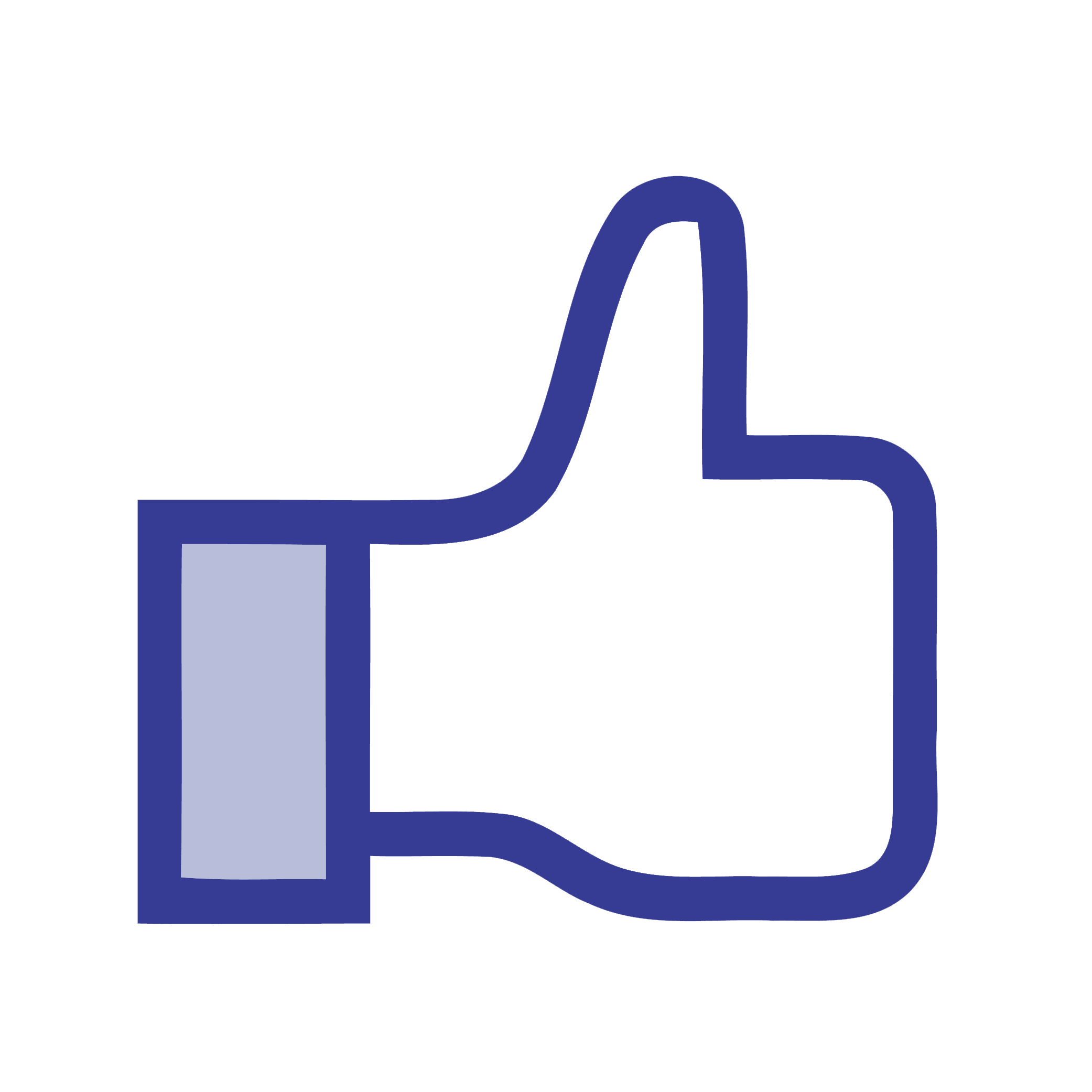 Facebook Like Png Photos (indigo, silver, white)