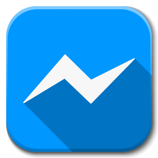 Facebook Messenger Png Image (teal, black, greenish blue, white)