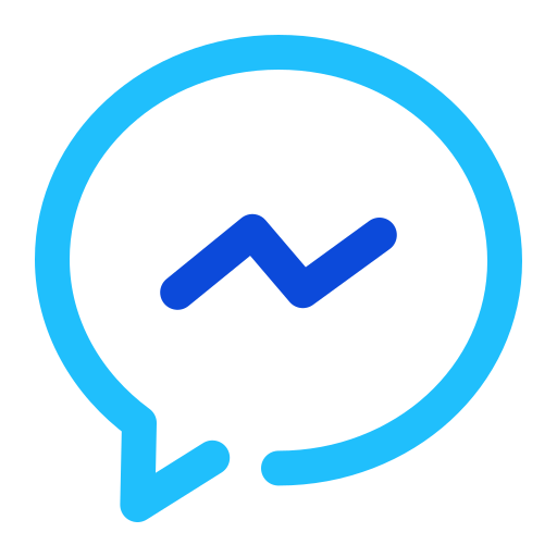 Facebook Chat Messenger Logo Icon Free Nobackground Png Icon Download (greenish blue, blue, black)