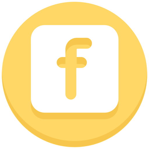 Facebook Logo Icon Pngpath Free Transparent Png Icon Download (gold, salmon, black, white)