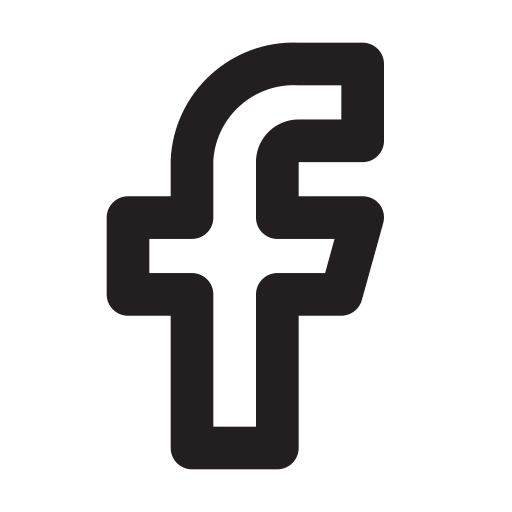 Facebookoutline Free Png Icon Download (black)