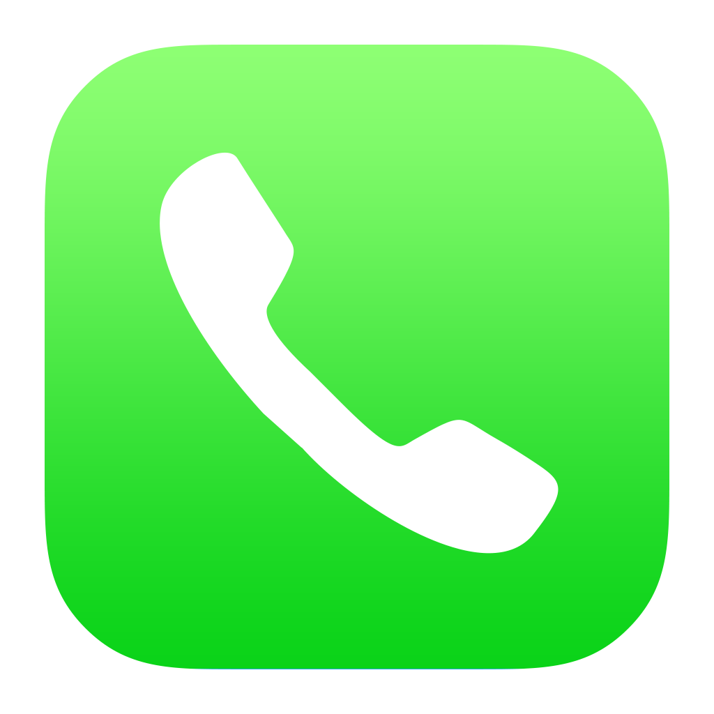 Facetime Png Transparent Image (lime, mint, white)