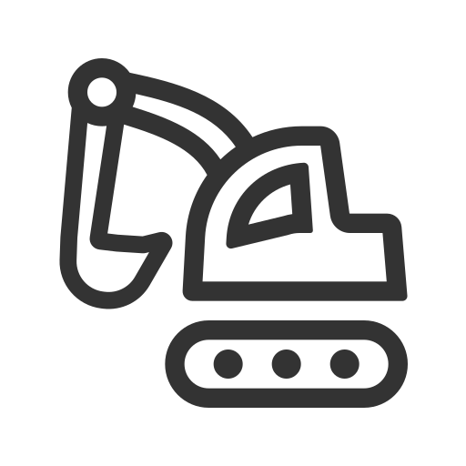 Machinery Vehicle Transport Icon Free Png Icon Download (black)