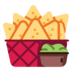 Nachos Mexican Food Food Appetizer Snack Icon Free Nobackground Png Icon Download (red, maroon, black, gray, pink)