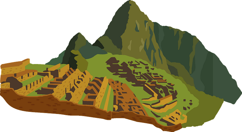 Machu Picchu Png Hd Image (olive, maroon, gray, black, green)