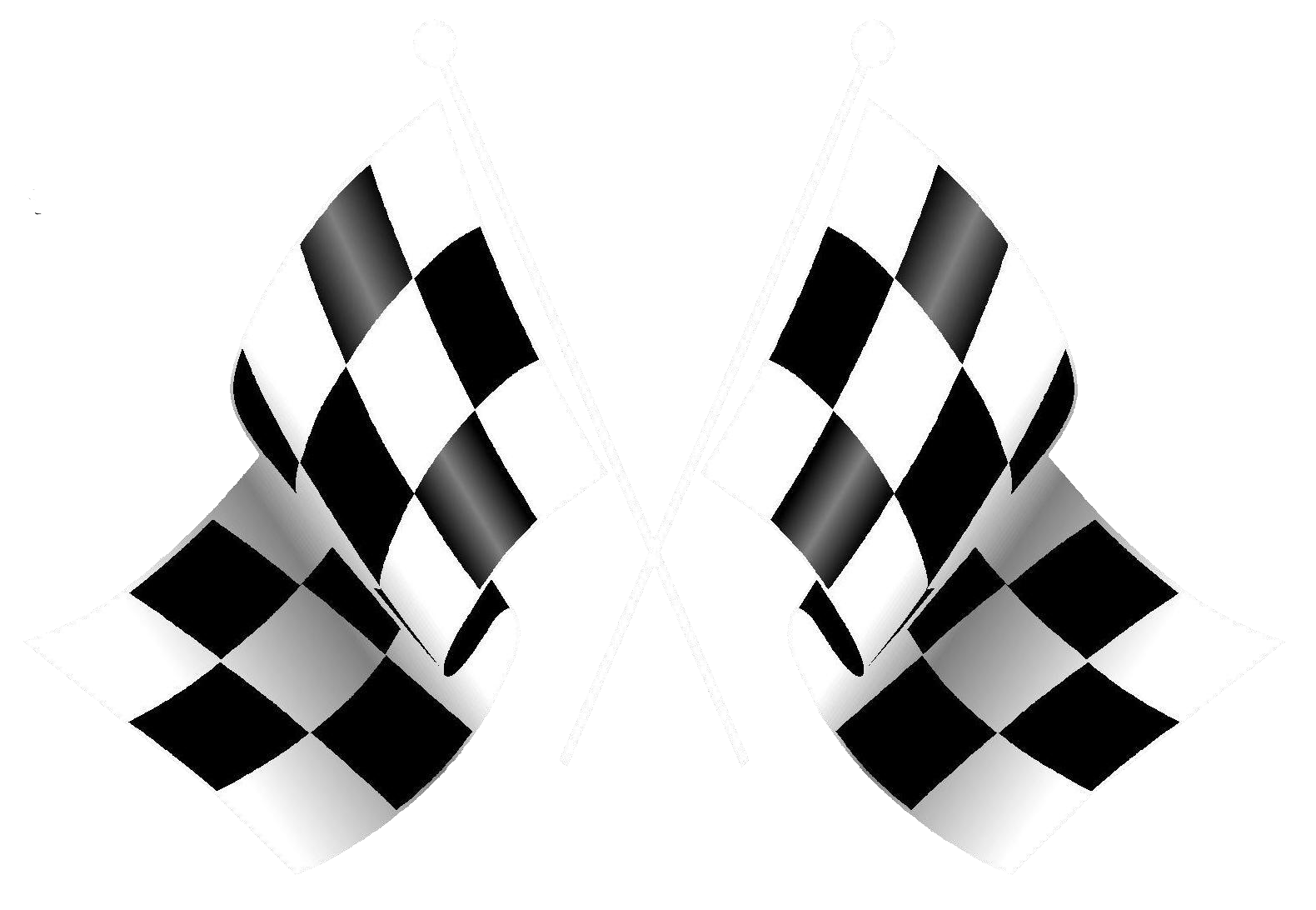 Racing Flag Download Png (black, white)