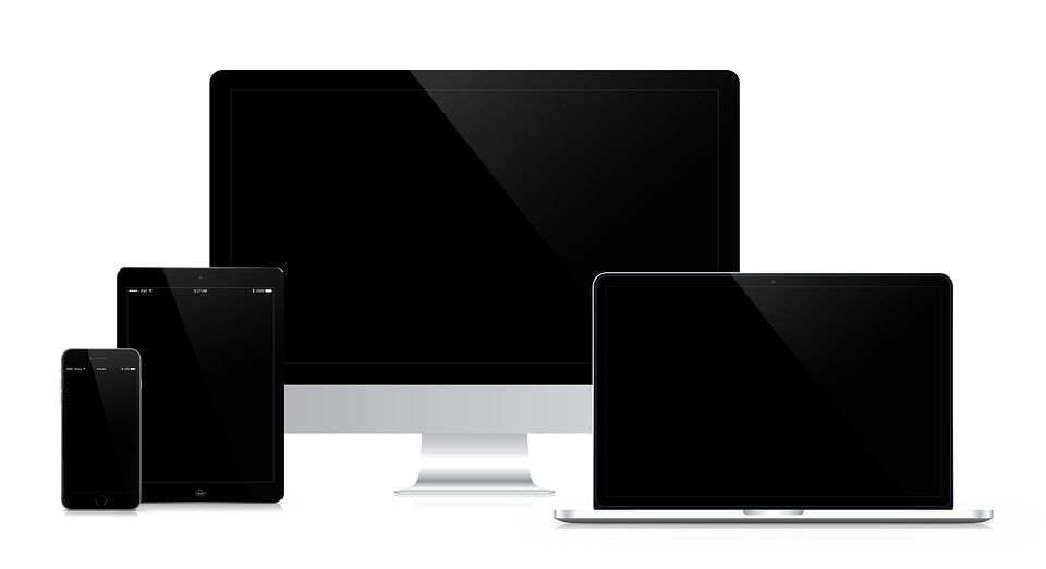 Macintosh Computer Png Pic (white, black)