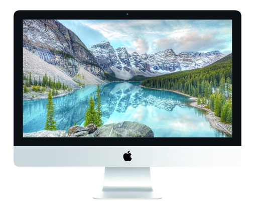 Macintosh Computer Transparent Background (silver, black, gray)