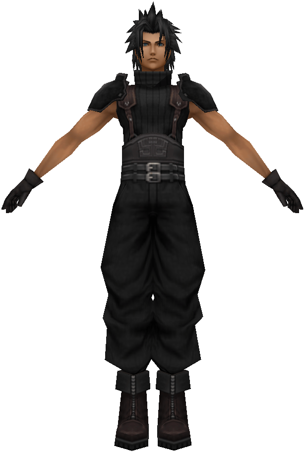 Zack Fair Png File (black)