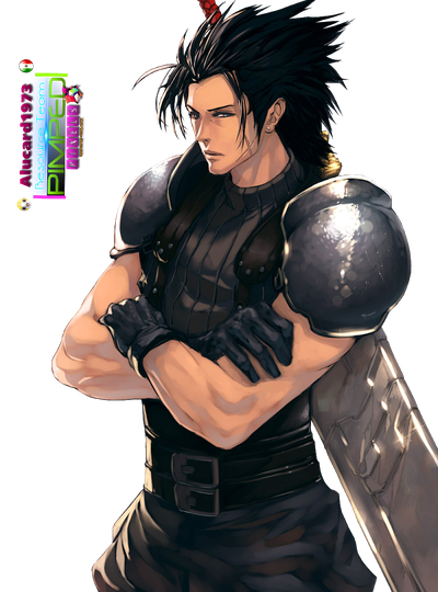 Zack Fair Png Photo (black)