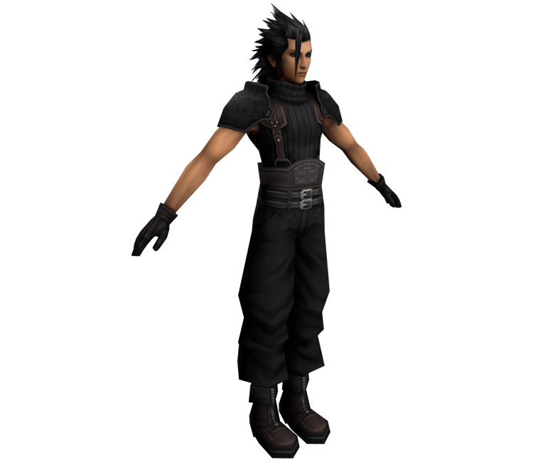 Zack Fair Png Pic (black, white, gray)