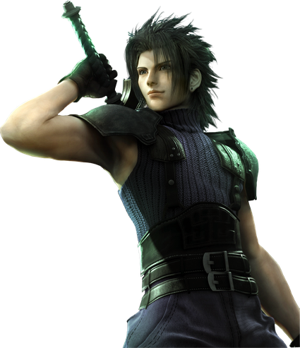 Zack Fair Transparent Images Png (black)