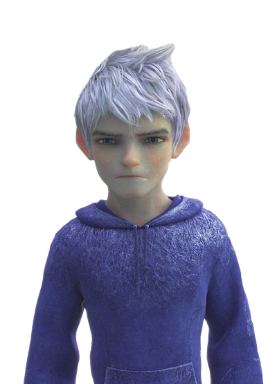 Jack Frost Transparent Background (indigo, black)