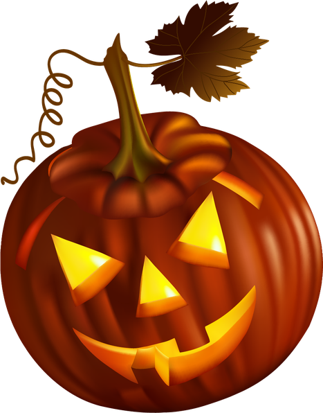 Jack O Lantern Png Photo (black, maroon)