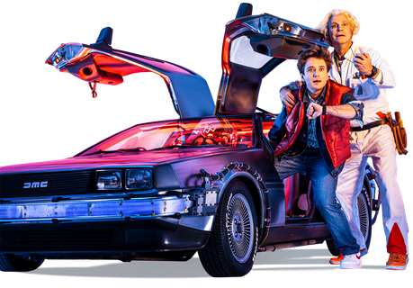 Back To The Future Download Png Image (black)