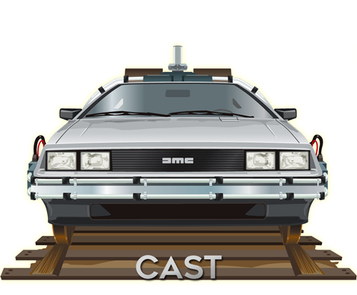 Back To The Future Png Picture (white, black, beige, gray, olive)