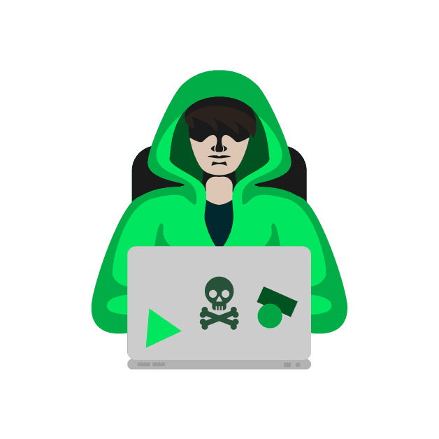 Hacker Png Transparent Image (teal, lime, gray, silver)