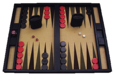 Backgammon Png Isolated File (black)