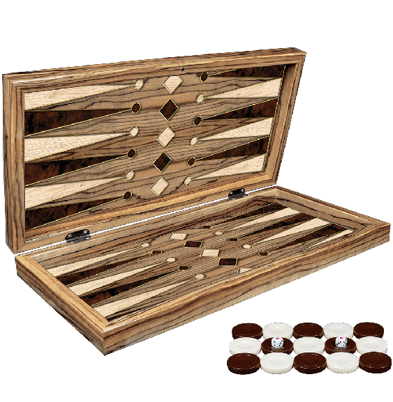 Backgammon Png Isolated Pic (black, gray)