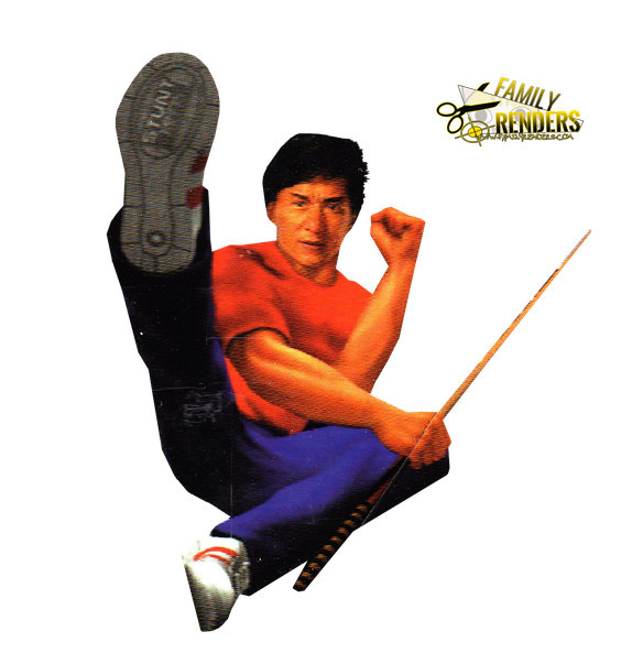 Jackie Chan Png Clipart Background (black)