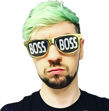 Jacksepticeye Png Clipart (black)