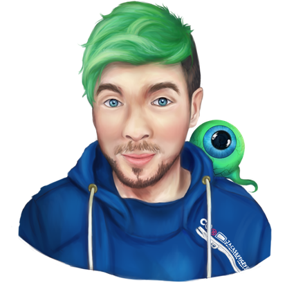 Jacksepticeye Transparent Png (teal, black)