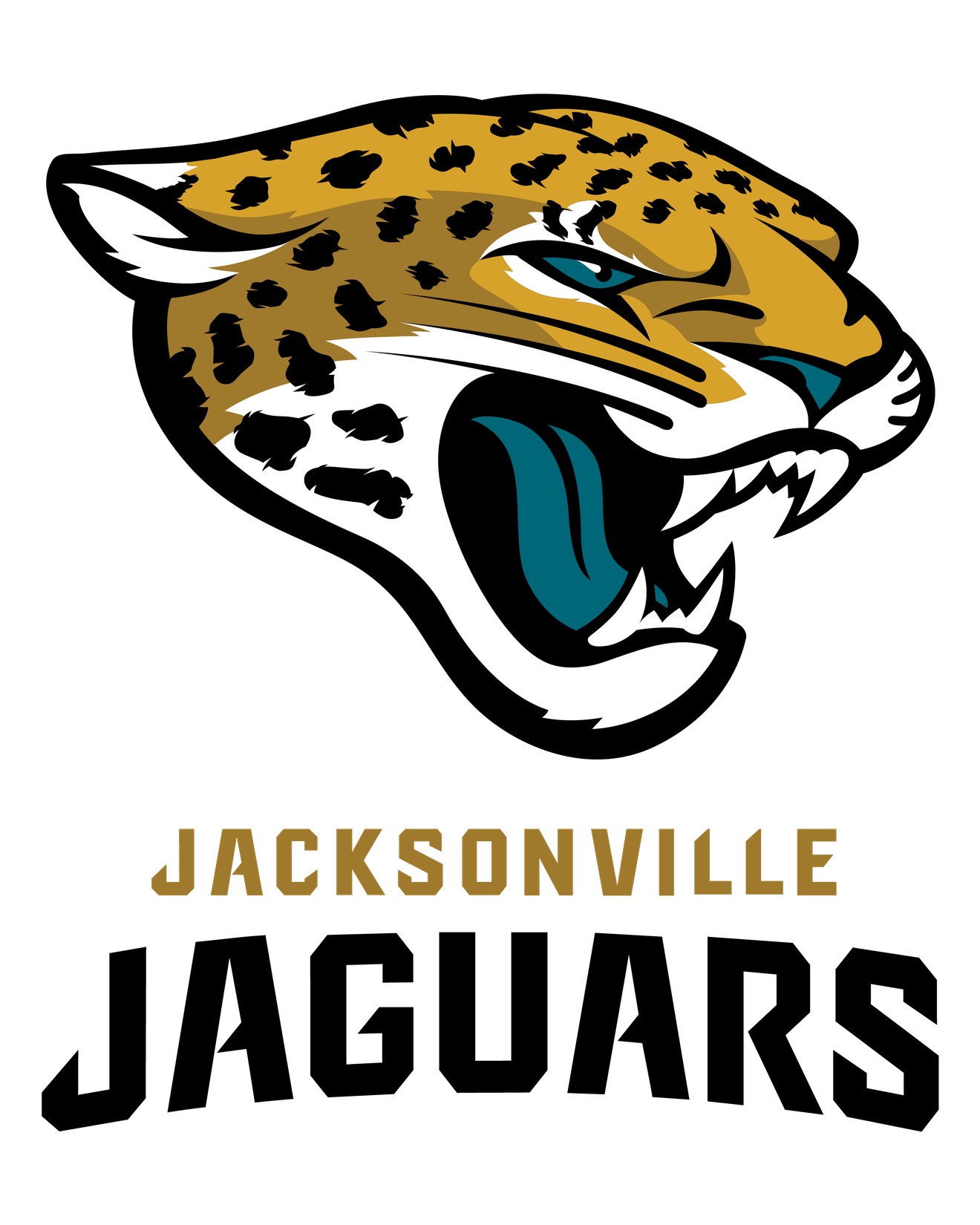 Jacksonville Jaguars Png Photo (chocolate, black, white, teal, orange)