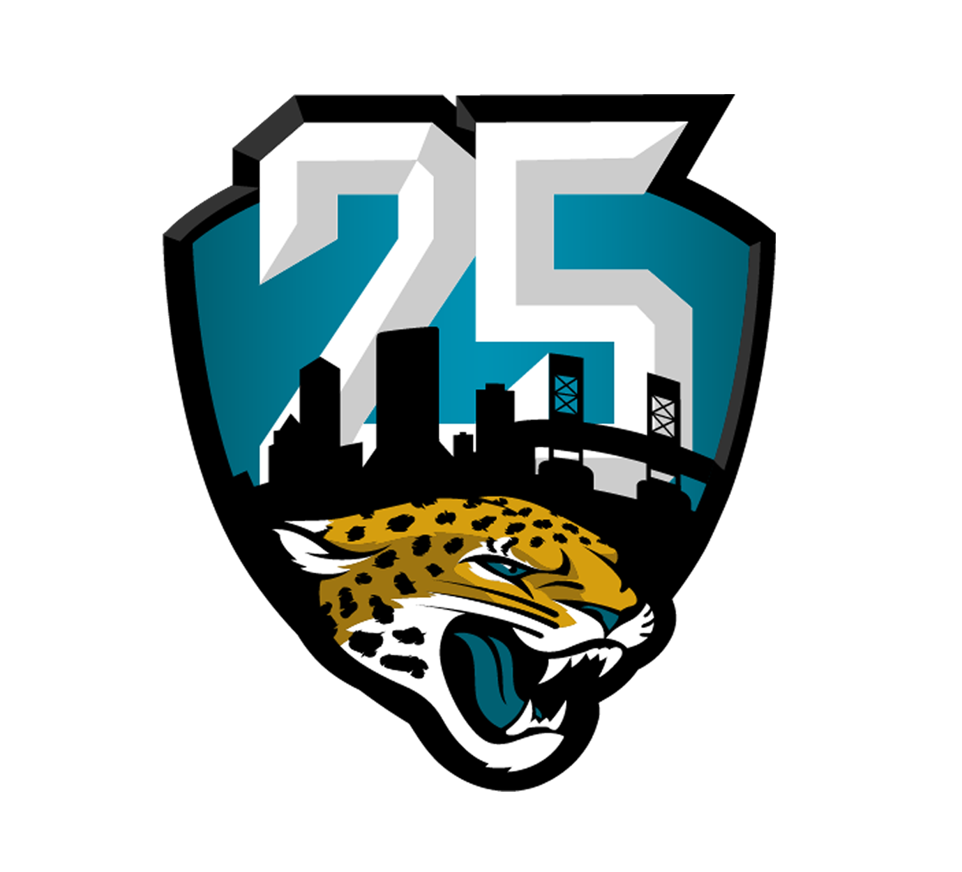 Jacksonville Jaguars Png Transparent Hd Photo (white, silver, teal, black)