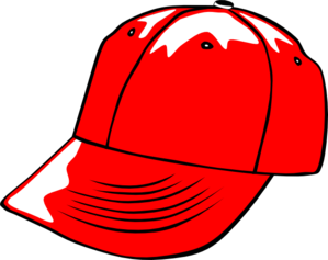 Backwards Hat Png Cutout (black, red, white)