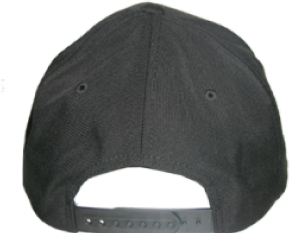 Backwards Hat Transparent (indigo, black)