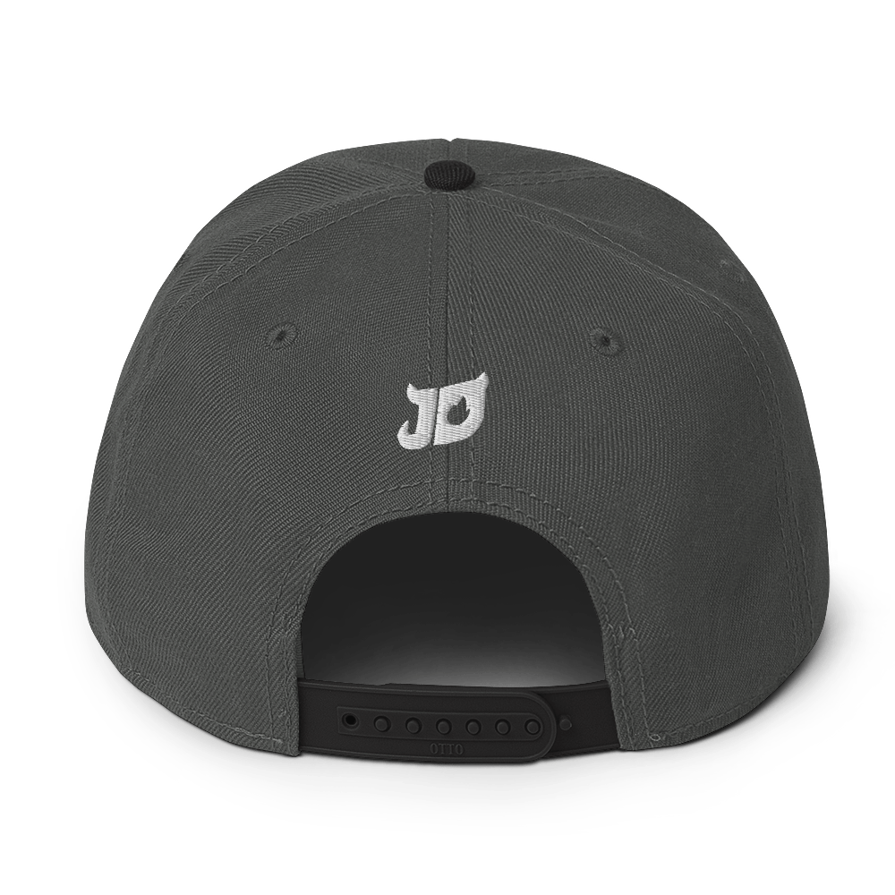 Backwards Hat (black, gray)