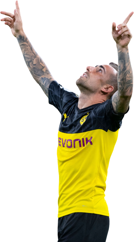 Paco Alcacer Png Image (black, gold)