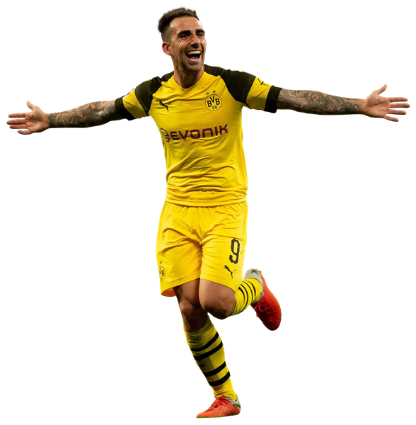 Paco Alcacer Png Pic (black)