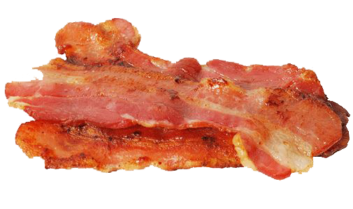 Bacon Transparent Png (white, salmon, chocolate)