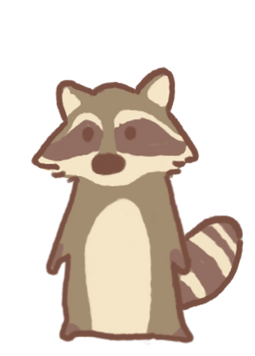 Racoon Png Isolated Pic (gray, black, beige)