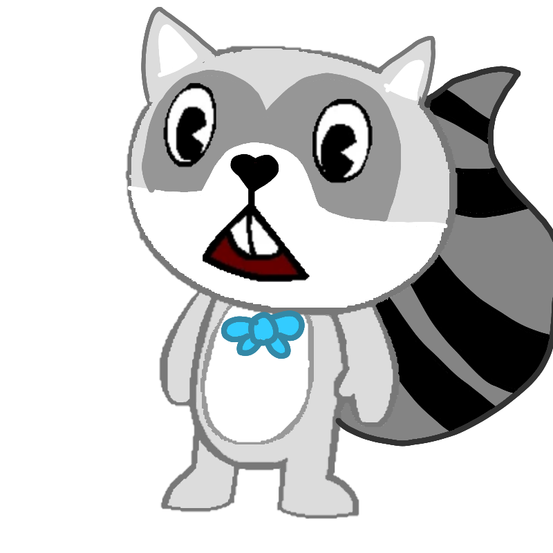 Racoon Transparent Png (lavender, gray, black, white)