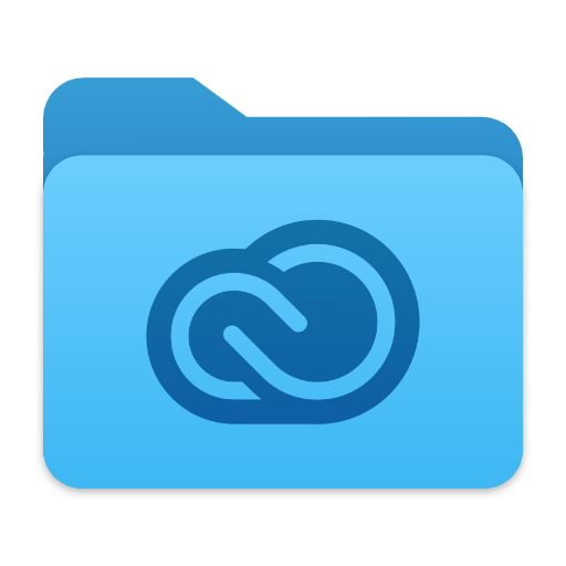 Macos Big Sur Creative Cloud Folder Icon Free Nobackground Png Icon Download (teal, silver, greenish blue, black)