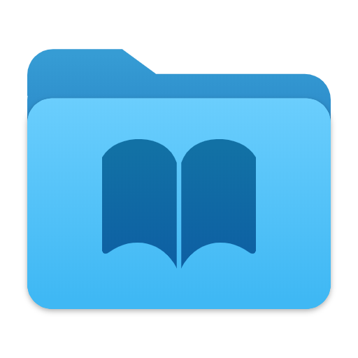 Macos Big Sur Folder Books Icon Free Nobackground Png Icon Download (teal, silver, greenish blue, black)