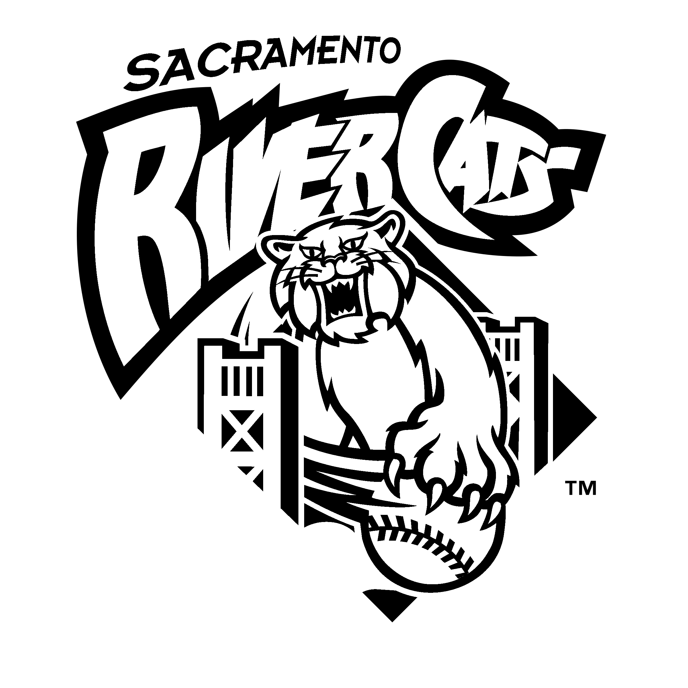 Sacramento River Cats Png Photo (black, silver, white, gray)