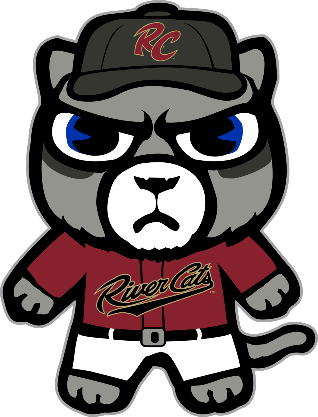 Sacramento River Cats Png (black, maroon, white, gray)