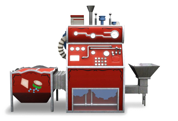 Factory Machine Png Transparent 1 (gray, white)