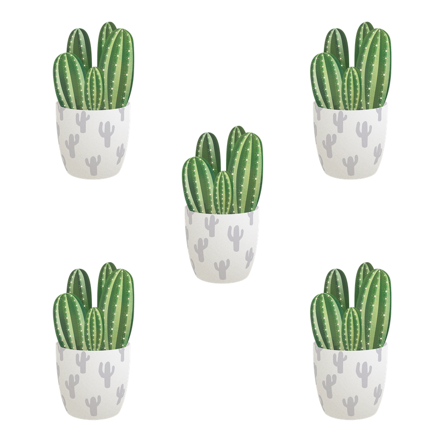 Cactus Plant Vector Png Image (beige, lavender, black, silver)