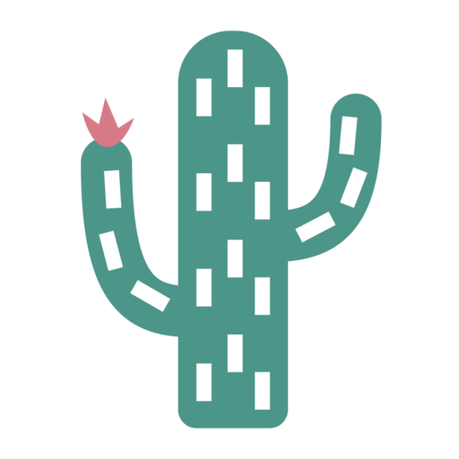 Cactus Free Png Icon Download (white, black, gray)