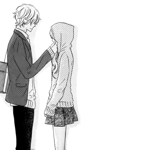 Sad Couple Transparent Background (lavender, white, black, silver, gray)