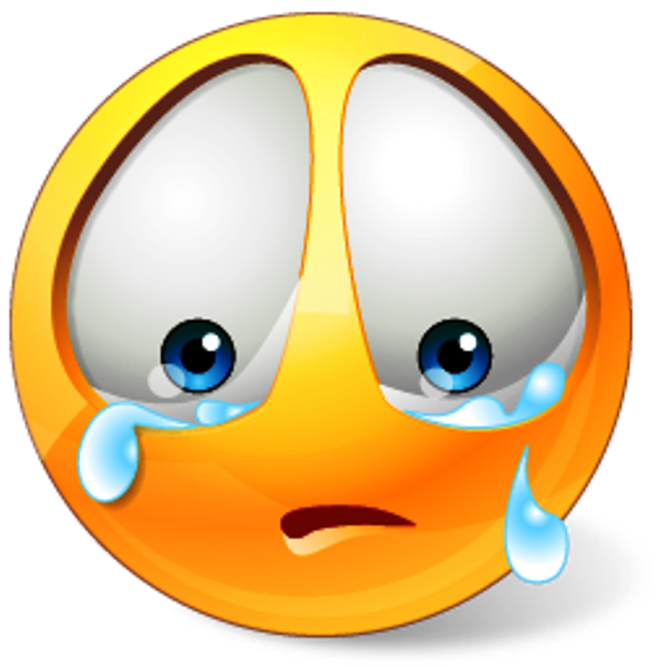 Sad Emoticon Png Hd (black, lavender, white)