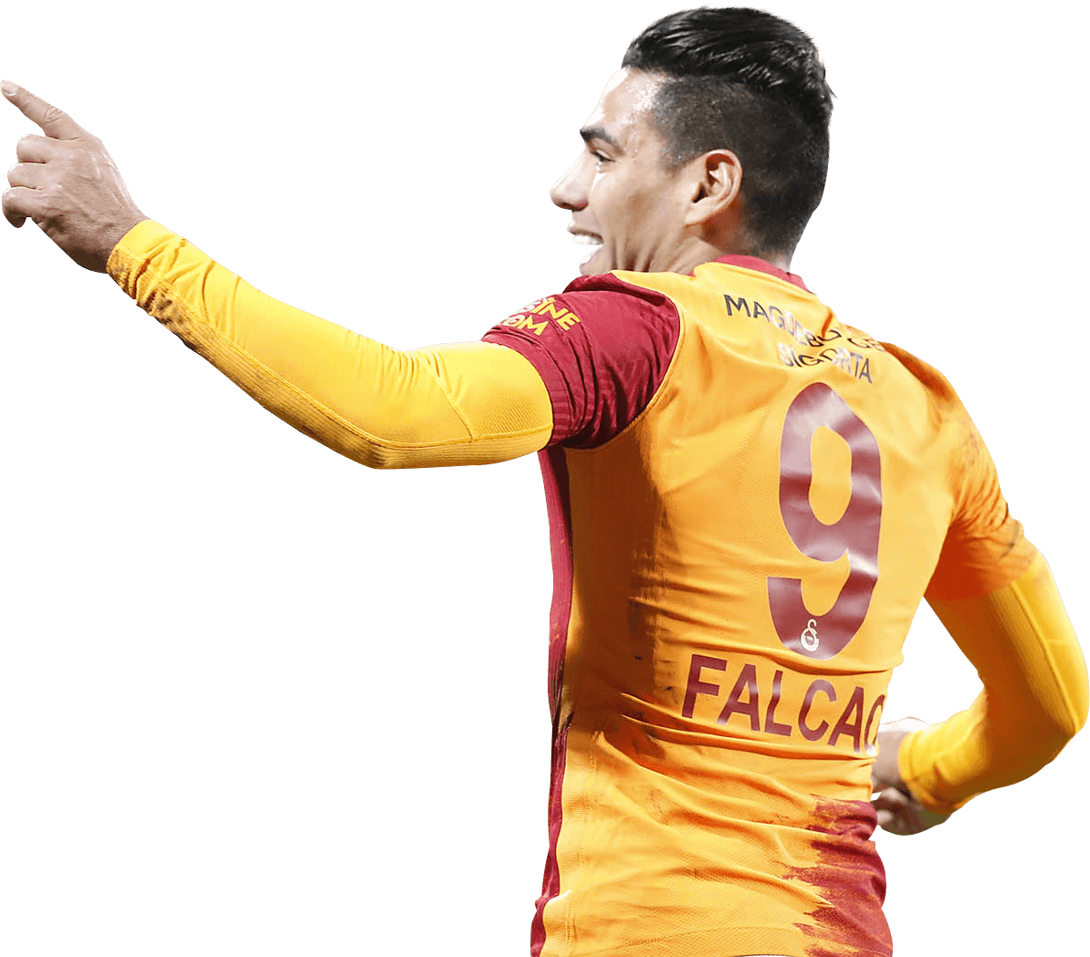 Radamel Falcao Png Isolated File (black, maroon)